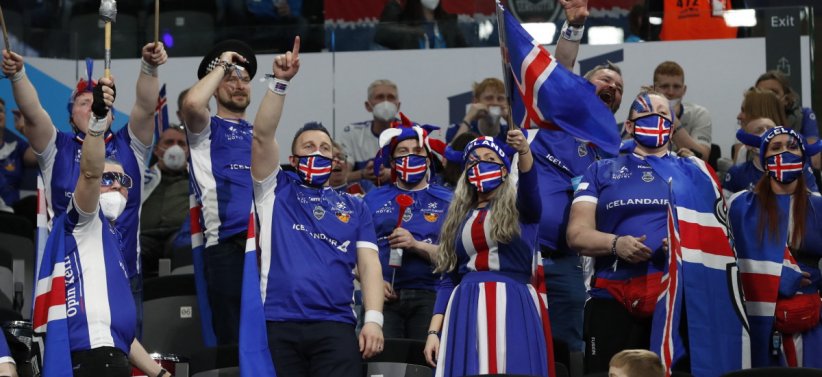 Les Islandais au soutien