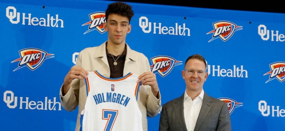 NBA : Oklahoma City : Holmgren, n°2 de la draft, ne jouera pas cette saison