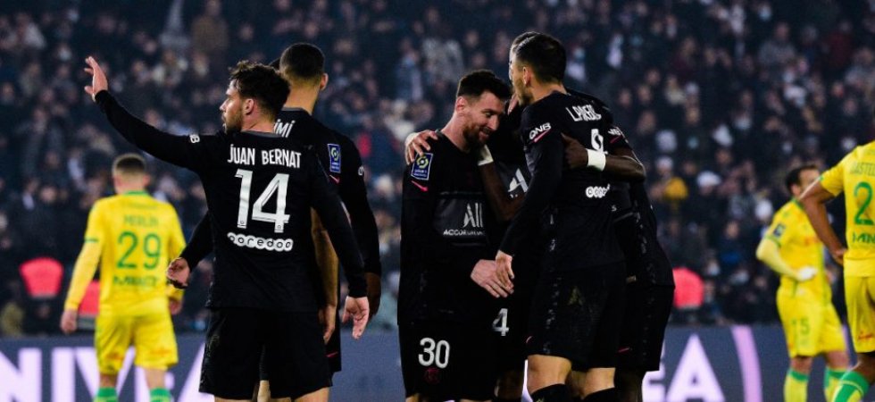 Ligue 1 (J14) : Le PSG s'offre Nantes, Messi enfin buteur