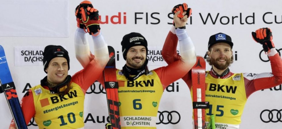 Ski alpin - Slalom géant de Schladming (H) : Meillard gagne son premier géant, Pinturault 7eme