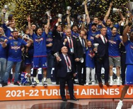 Euroligue (H/Finale) : Deuxième titre consécutif pour l'Anadolu Efes Istanbul