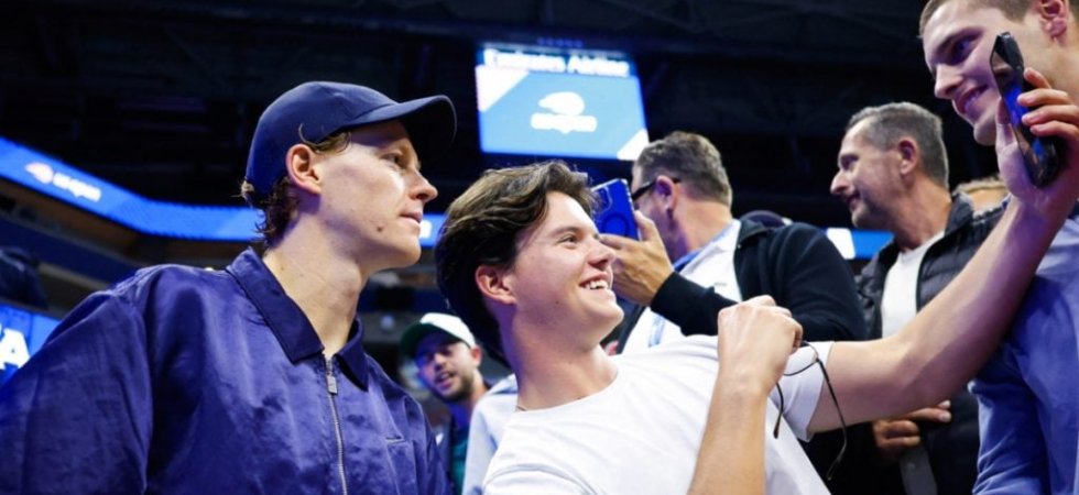 US Open : Pourquoi ce spectateur a fait peur à Sinner 