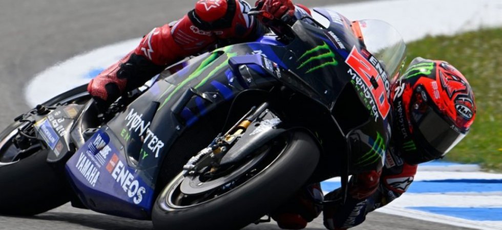 MotoGP : Quartararo troisième temps de la journée d'essais de Jérez