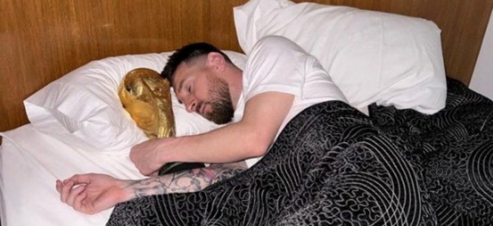 Argentine : Messi se réveille avec la Coupe du monde dans son lit