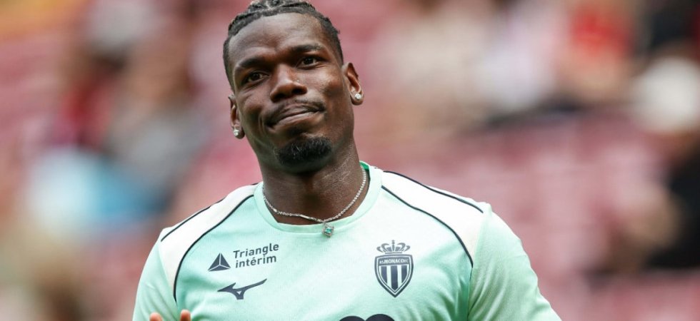 Monaco : Pogba absent environ six semaines