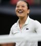 Wimbledon (F) / Tan : " J'ai levé les bras, sans être sûre "