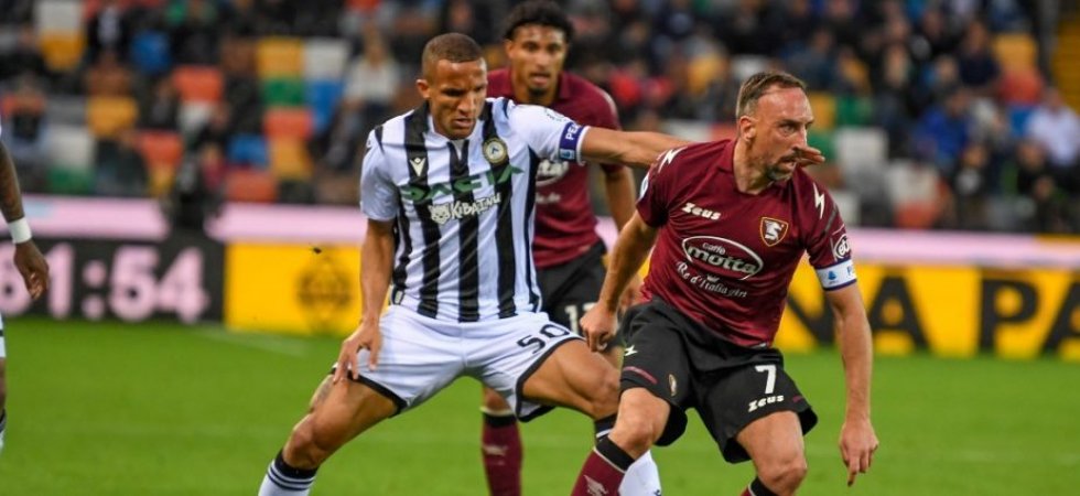 Serie A : Ribéry et la Salernitana ont eu chaud