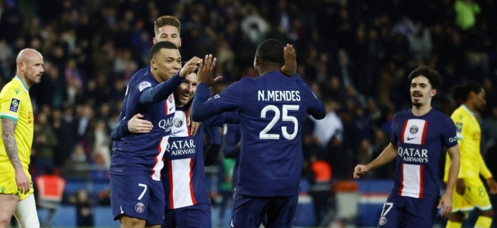 L1 (J26) : Le PSG souffre mais domine Nantes avec le 201eme but de Mbappé