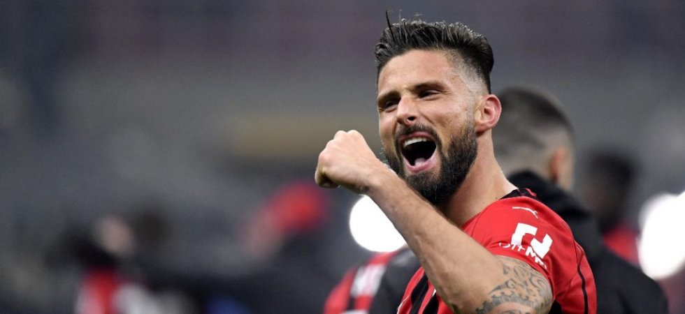 Serie A (J24) : Un doublé de Giroud fait tomber l'Inter