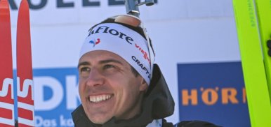 Biathlon : Fillon Maillet fêté par 700 fans dans le Jura