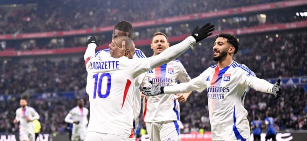 L1 (J13) : Lyon rugit grâce au triplé de Lacazette 