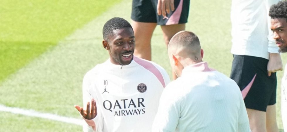 PSG-Arsenal : Dembélé probablement titulaire 