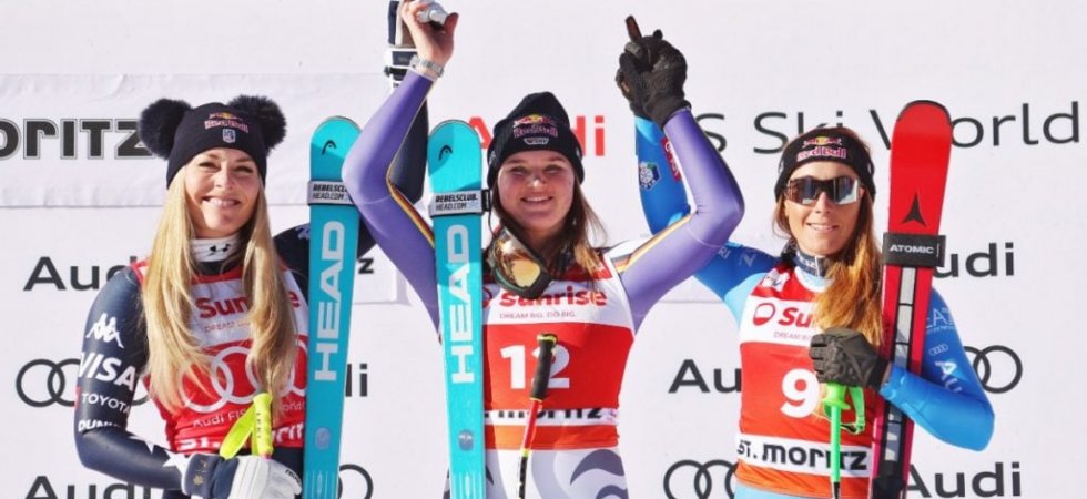 Ski alpin (F) : Descente de St-Moritz : Aicher plus forte que Vonn ! 