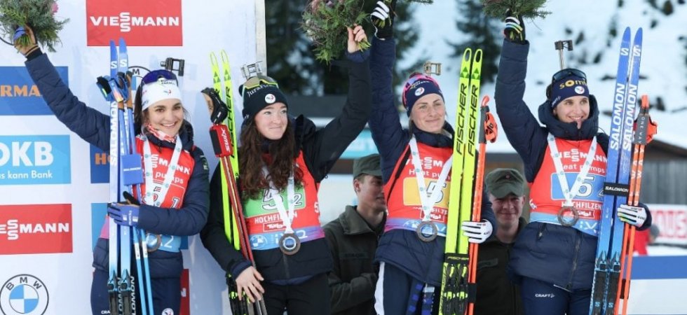 Biathlon - Relais d'Hochfilzen (F) : La France troisième, la Norvège s'impose 