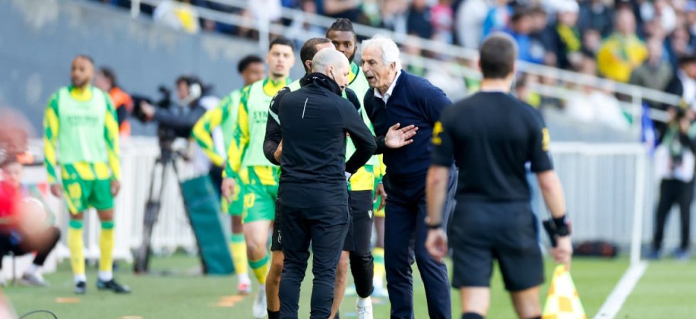 Nantes - Halilhodzic : « L'arbitre ? Je lui ai coupé le bras »