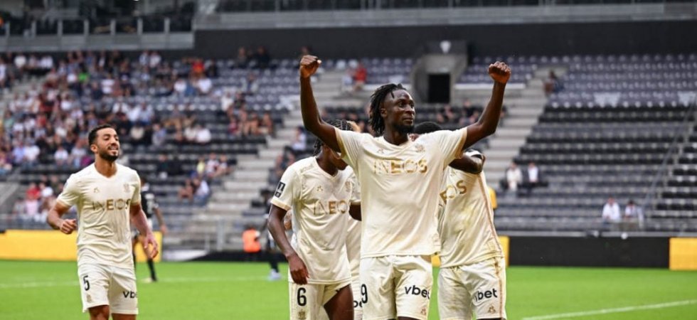 L1 (J3) : Nice s'impose facilement et enfonce Angers 