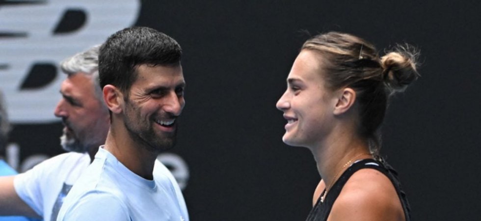 Djokovic, « un gars génial » pour Sabalenka 