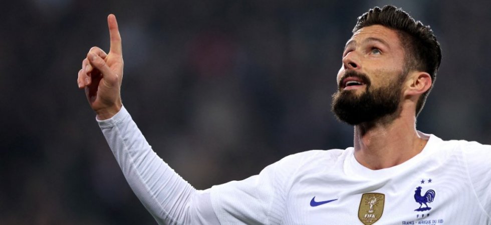 Bleus : Le record n'est "pas une obsession" pour Giroud
