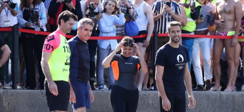 Paris 2024 : La baignade d'Hidalgo et Estanguet dans la Seine 