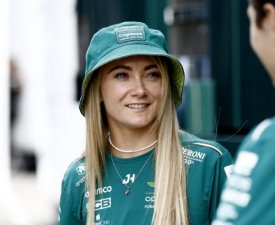 Hawkins, bientôt une femme en F1 ?