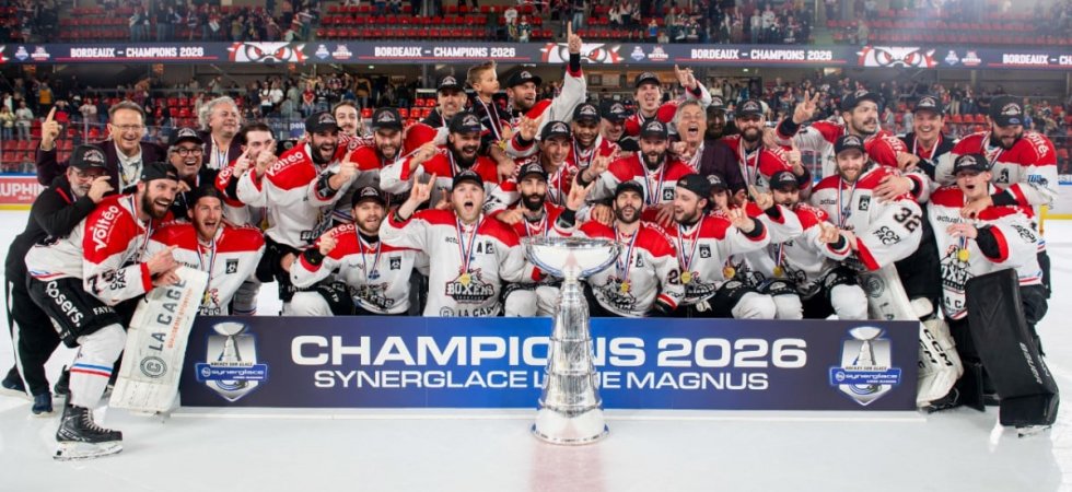 Hockey sur glace - Ligue Magnus : Bordeaux décroche son premier titre !