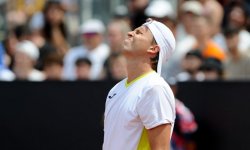 ATP - Halle : Müller tombe d'entrée 