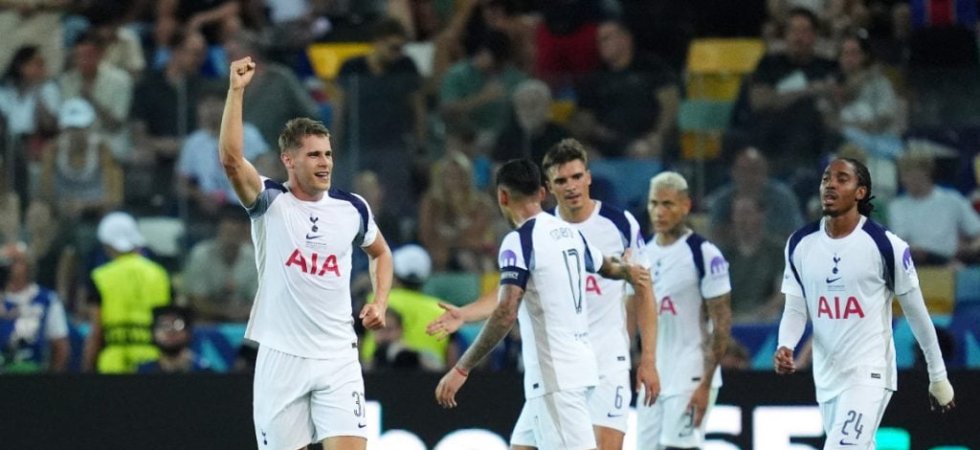 Supercoupe d'Europe : Tottenham vire en tête à la pause face au PSG 