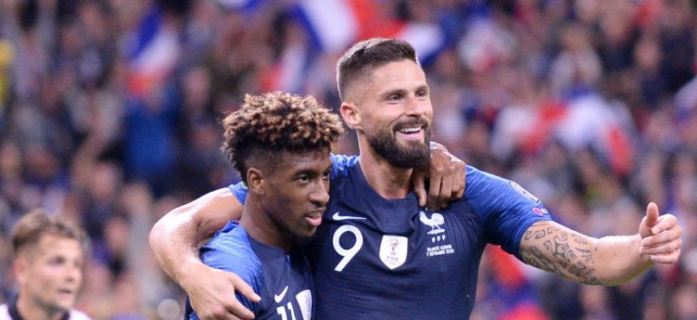 Bleus : Giroud et Coman avec Mbappé face à Gibraltar ?