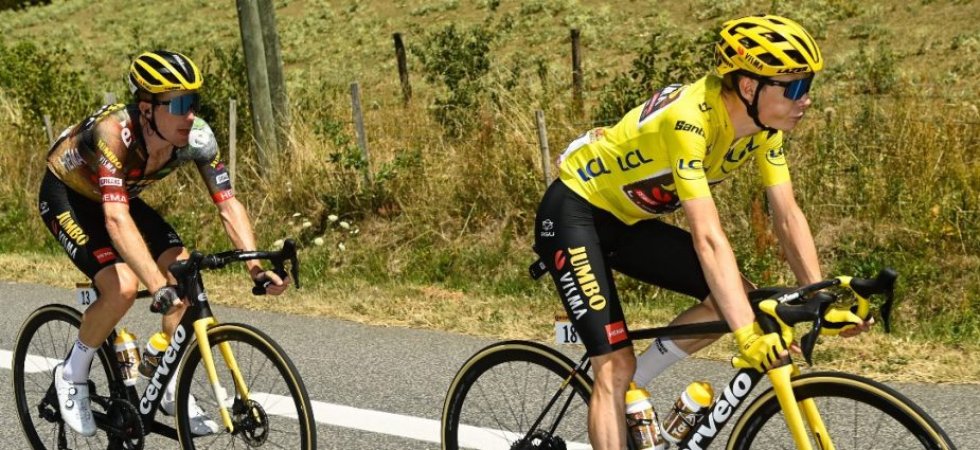 Rude journée pour Vingegaard et les Jumbo-Visma