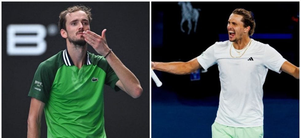 Open d'Australie (H) : Revivez la demi-finale entre Medvedev et Zverev 