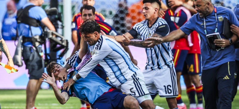 Espagne - Argentine : Une bagarre a éclaté au coup de sifflet final