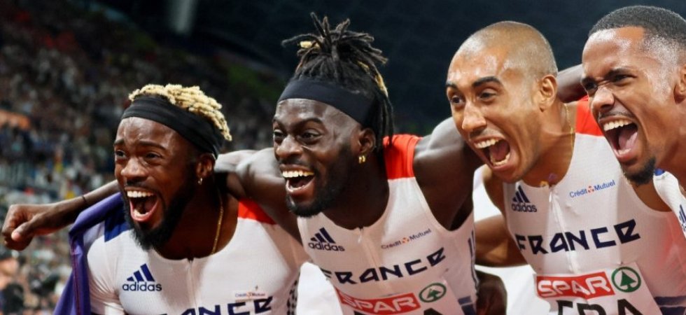 Championnats d'Europe : Le relais 4x100 mètres hommes en argent
