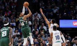 NBA : Milwaukee impressionne à Minnesota, Cleveland encore battu 