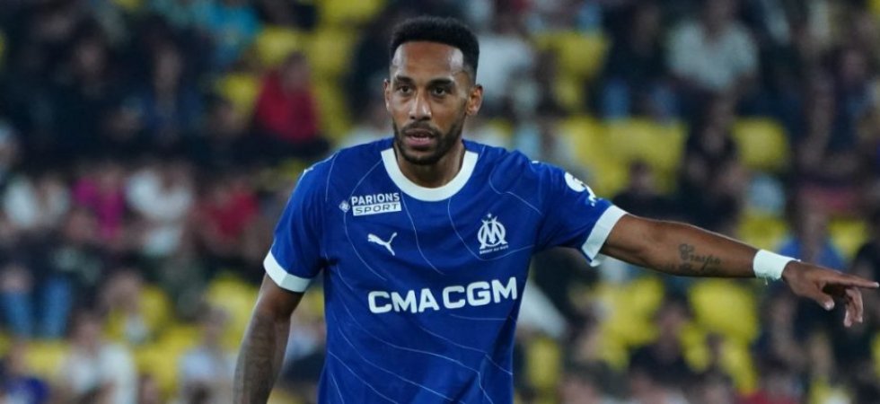 OM : Aubameyang forfait contre l'AEK Athènes