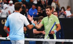 Open d'Australie (H) : Géa tombe au super tie-break face à Wawrinka 