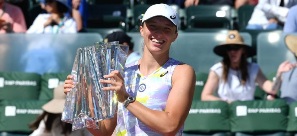 WTA - Indian Wells : Swiatek remporte un deuxième titre en 2022 aux dépens de Sakkari