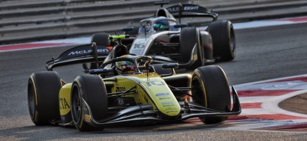 F2 : Bortoleto sacré après une erreur d'Hadjar 