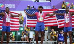 Championnats du monde : Kerley titré sur le 100m, les Etats-Unis signent un triplé