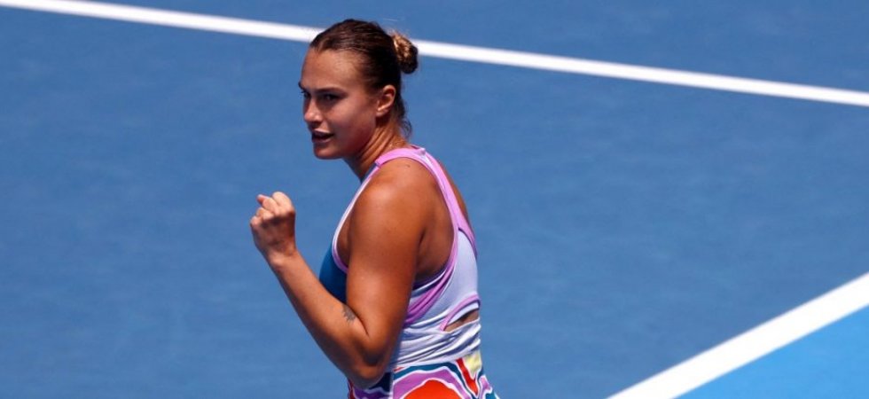 Open d'Australie (F) : Sabalenka déroule, Kudermetova s'arrête là