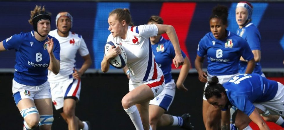 Tournoi des 6 Nations (F/J1) : Victoire bonifiée pour le XV de France face à l'Italie