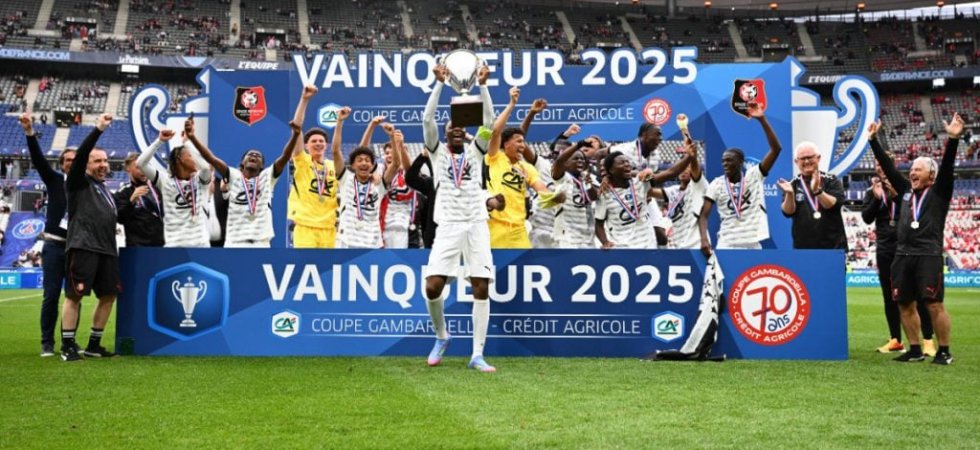 Rennes sacré meilleur centre de formation de France pour la troisième année de suite 