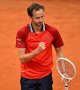 Roland-Garros (H) : Medvedev passe en quatre sets 