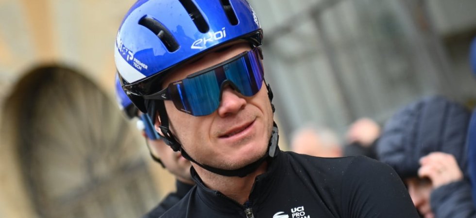 Froome remonte en selle... mais sur l'eau