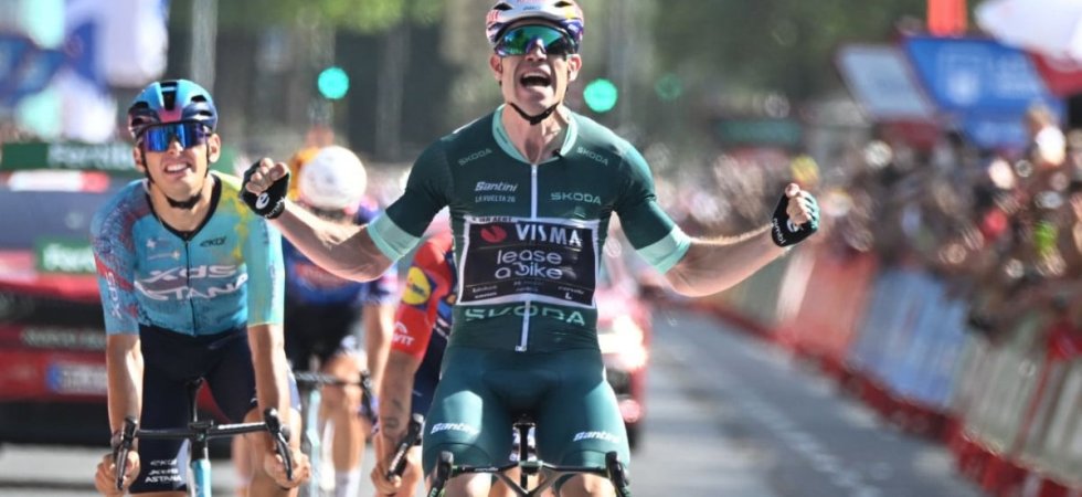 Vuelta (E15) : Van Aert signe une deuxième victoire d'étape, Mas toujours leader du général