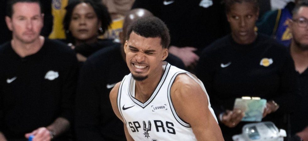 NBA : Wembanyama victime d'une commotion cérébrale, Portland égalise face aux Spurs