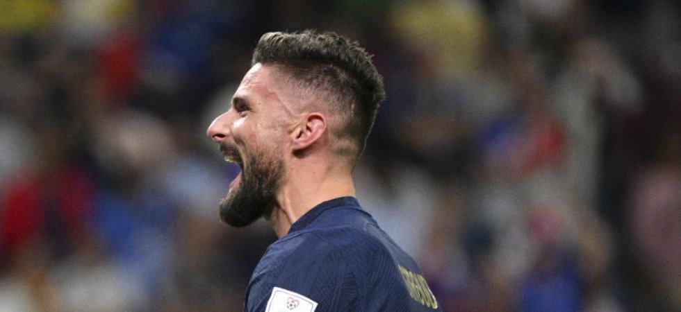 Bleus : Giroud égale le record de buts d'Henry