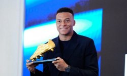 Mbappé a reçu son premier Soulier d'Or 