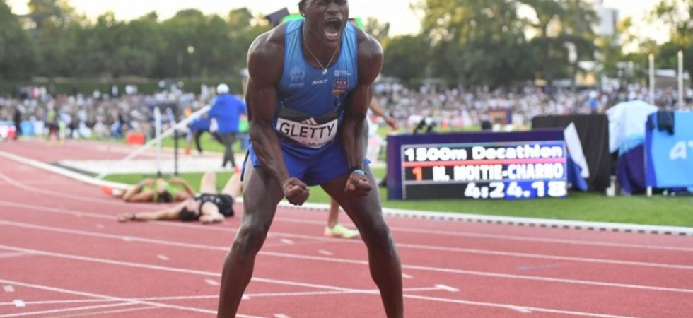 Chpts de France (H) : Gletty sacré sur le décathlon, Zézé roi du 200m 