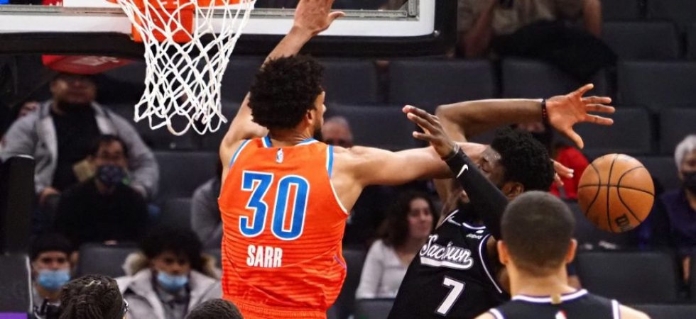 NBA - Oklahoma City : Sarr signe un contrat " two way "
