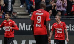 L1 (J34) : Rennes écrase Lorient et monte sur le podium